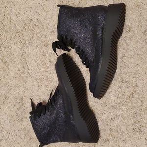Madden girl glitter boots